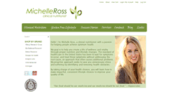 Desktop Screenshot of michellerossnutrition.com